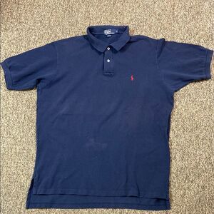 Polo by Ralph Lauren Navy Blue Polo Shirt